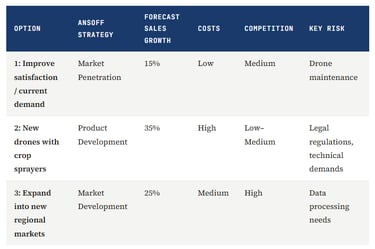 IB Business Management Ansoff Strategy