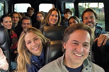 transfer em grupo 14 passagueiros de Geneva a courchevel