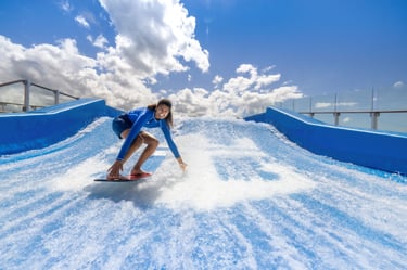 Royal Caribbean surf simulator