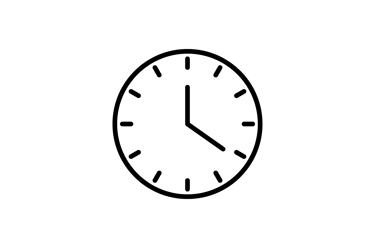 a clock on a green background with a clock on the front