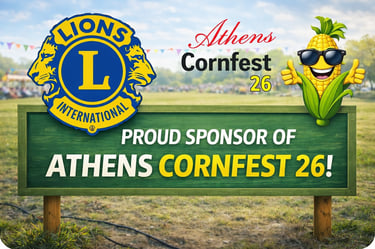 Athens Lions Club sponsor