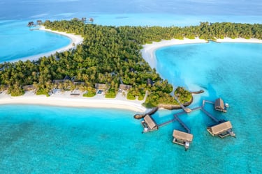 One & Only Reethi Rah Maldives island view