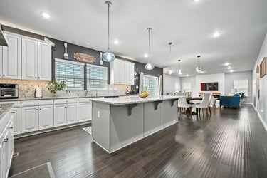 Open kitchen interior of a residential property in Downingtown, PA