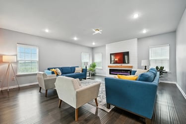 Interior living space of a residential property in Downingtown, PA