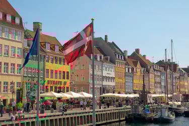 Copenaghen NyHavn Harbor
