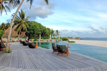 The Nautilus Maldives main pool