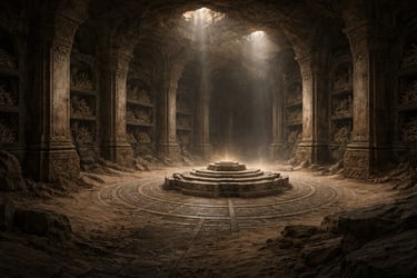 The Great Ossuary of Anuheim in the Ashen Desert Large