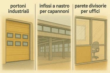 Infissi industriali