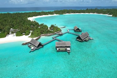 One & Only Reethi Rah Maldives overwater villas