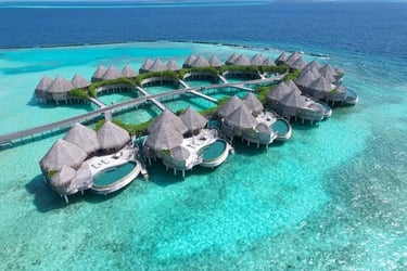 The Nautilus Maldives overwater villas