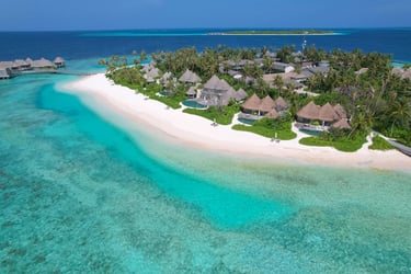 The Nautilus Maldives island view