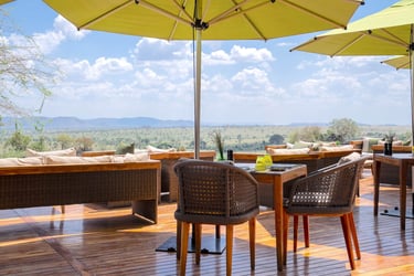 Four Seasons Serengeti Tanzania outdoor dining