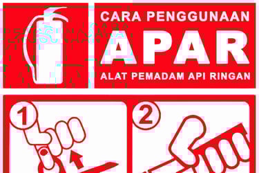 Petunjuk penggunaan APAR