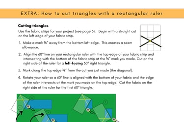  using straight ruler second pattern copy