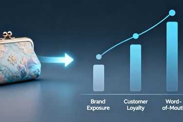 A GWP cosmetic pouch driving growth in brand exposure, customer loyalty, and word-of-mouth.