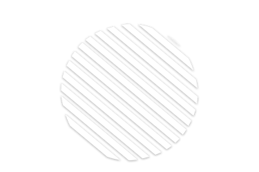 a black and white striped oval shaped object