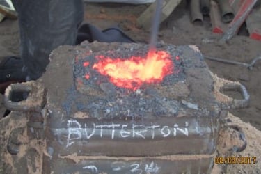 Butterton bell casting