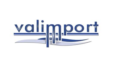 Logo de l'entreprise VALIMPORT, partenaire d'Aquaref Piscine