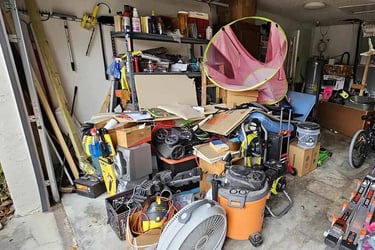 Garage Cleanout by Vero Beach Junk Busters