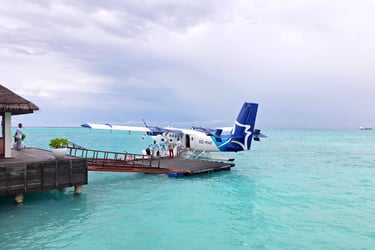 Niyama Maldives seaplane