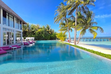 Ozen Life Maadhoo Maldives main pool