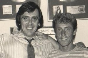 Charlie Kendall and Roger Daltry from the legendary rock band, The Who.