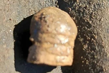 Confederate 3ring civil war bullet