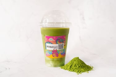 Boba Girl Match Green Tea