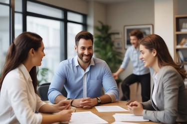 Bright living room with modern inventory