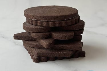 Chocolate sugar cookies