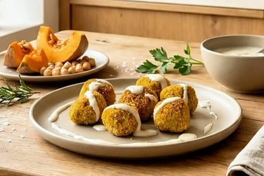 Vegan recipe for veggie balls