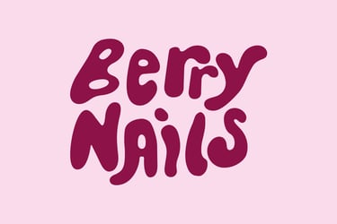 Branding Berry nails par Soleado studio - graphiste Liège