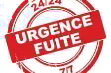 Intervention urgence fuite toiture 