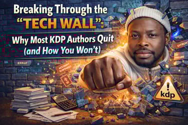 James Akpofure - Breaking Through the "Tech Wall": Why Most KDP Authors Quit (and How You Won’t)