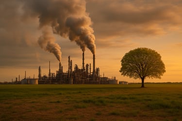 refinería-cambio climático-sostenibilidad