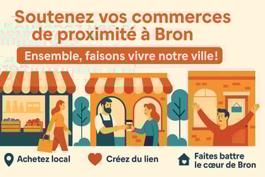 Commerces à Bron
