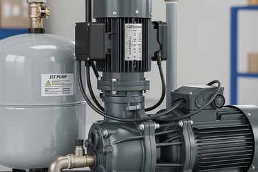 pemasangan pompa air