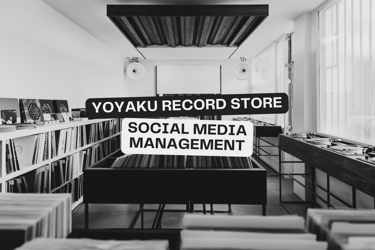 yoyaku record store social media management