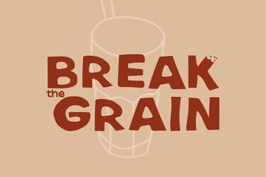 Identité visuelle - Break the grain - coffee par Soleado studio