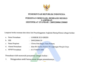 Berkas legalitas