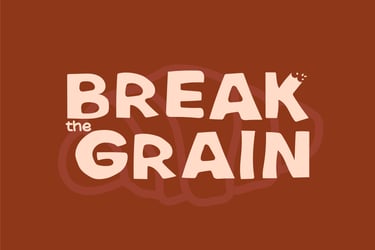 Identité visuelle - Break the grain - coffee par Soleado studio
