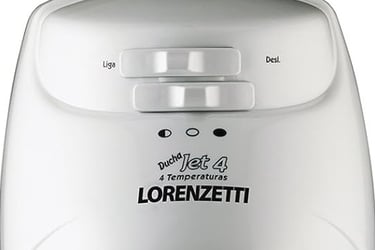 Ducha Jet4 220V 6800W, Lorenzetti, 7540151, Branco, Pequeno