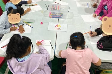 Sandwell Free Kids HAF Camp drawing