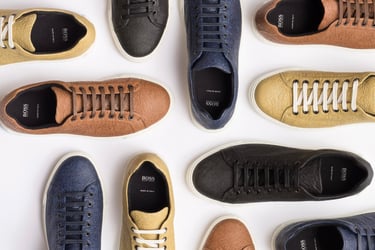 BOSS Vegan Pineapple Leather Sneakers, © 2025