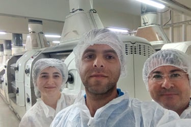 Mr. Marwan at Turkey Flour Mill -WEARE OCEAN EXPORT