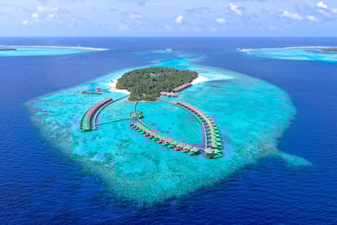 Ayada Maldives island view