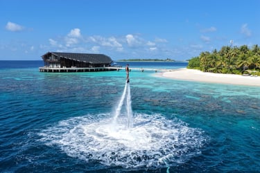 kudadoo maldives watersports flyboarding