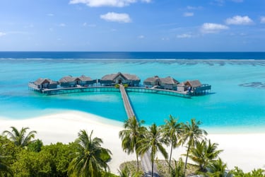 Niyama Maldives crescent overwater villas