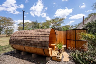 Solio Lodge Kenya sauna