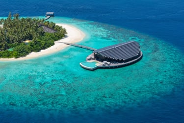 kudadoo maldives arial island view
